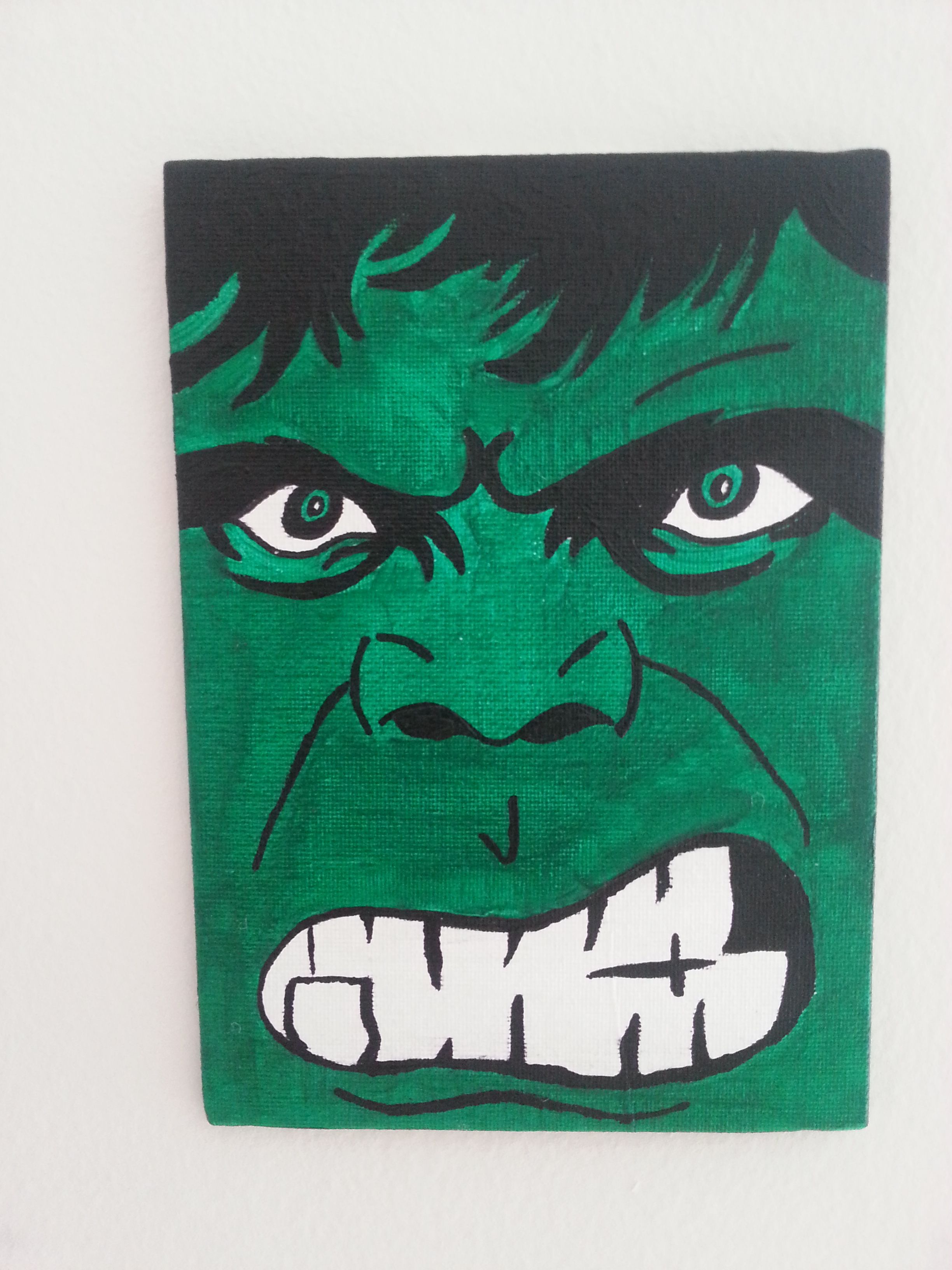 2448x3264 Hulk Canvas Painting! Acrylic Painting Canvases - Hulk Canvas Painting