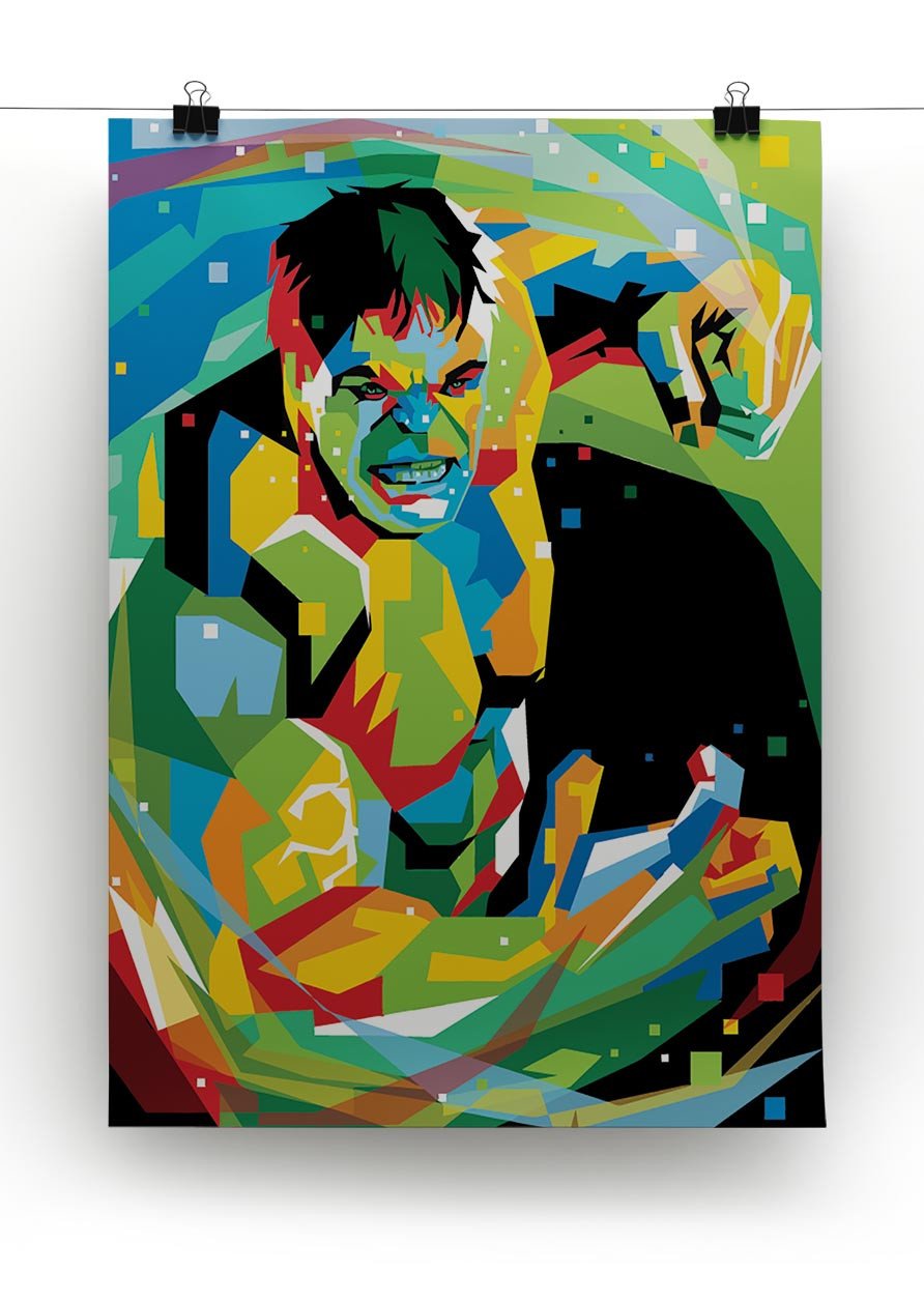 892x1257 Hulk Pop Art Canvas Print Amp Poster Canvas Art Rocks - Hulk Canvas Painting