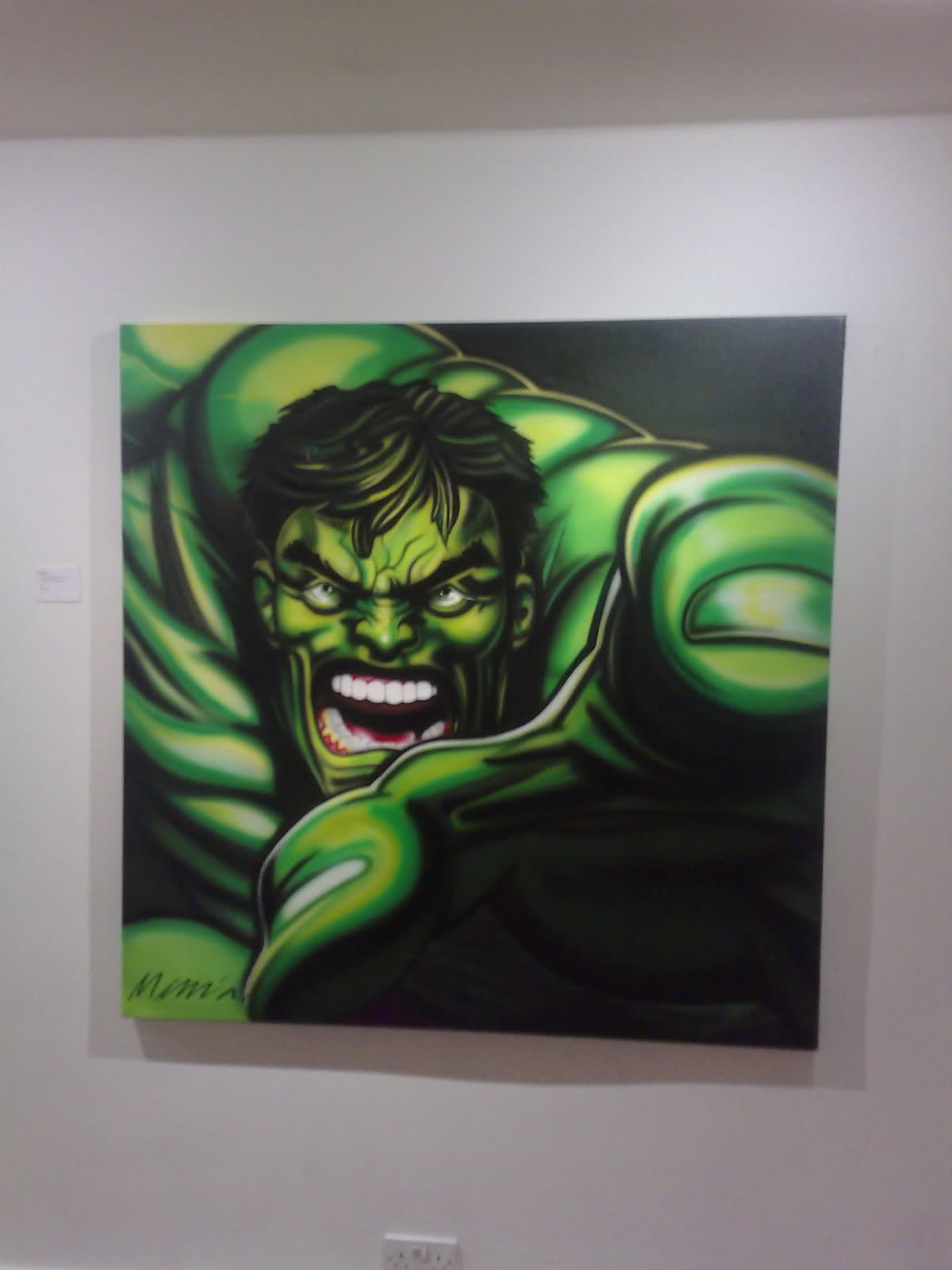 1200x1600 Paul Mellia Marvel Show Urban Amp Street Art Urban Art Association - Hulk Canvas Painting