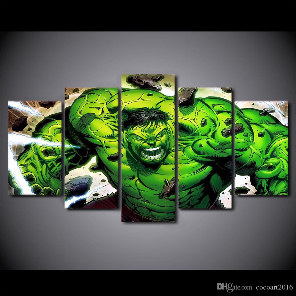 960x960 Best Framed Hd Printed Comic Hulk Superhero Wall Canvas Print - Hulk Canvas Painting