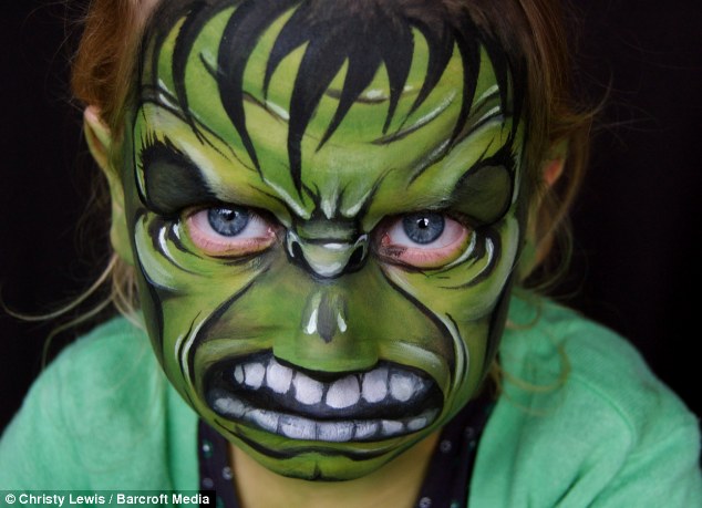 634x459 Incredible Hulk Face Painting 1 Face Painting - Hulk Face Painting