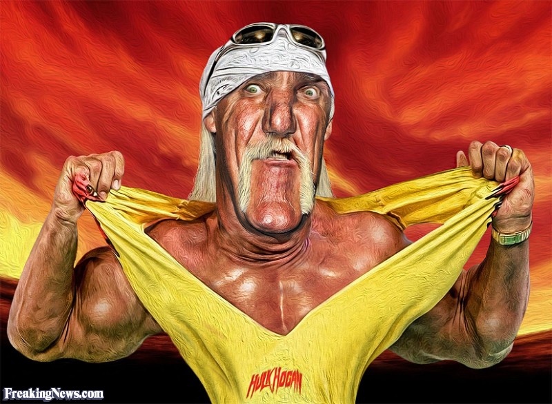 Hulk Hogan Painting