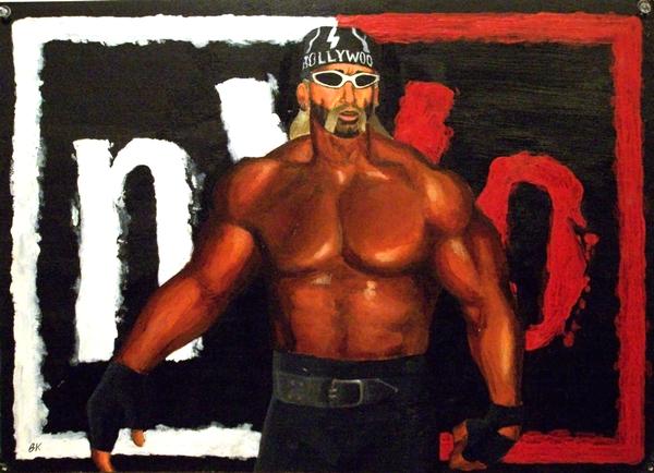 Hulk Hogan Painting at PaintingValley.com | Explore collection of Hulk ...