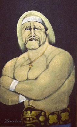 254x417 Petuniafist Hulk Hogan Velvet Painting, Visit Pinnedblackholes - Hulk Hogan Painting