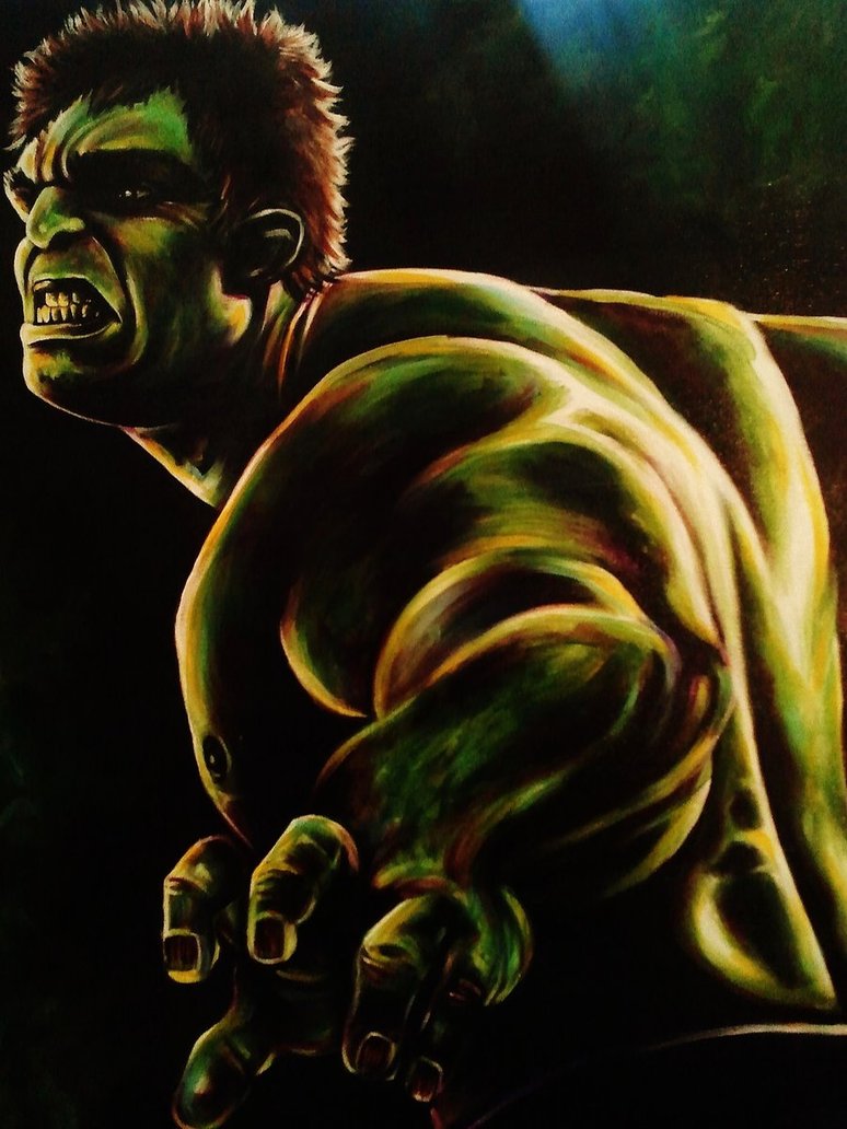 774x1032 Hulk Painting By Vanzanto - Hulk Painting