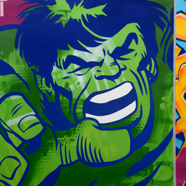 270x270 Hulk By Seen, 2016 Painting Artsper (144874) - Hulk Painting
