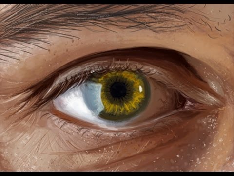 480x360 How To Paint A Realistic Eye - Human Eye Painting