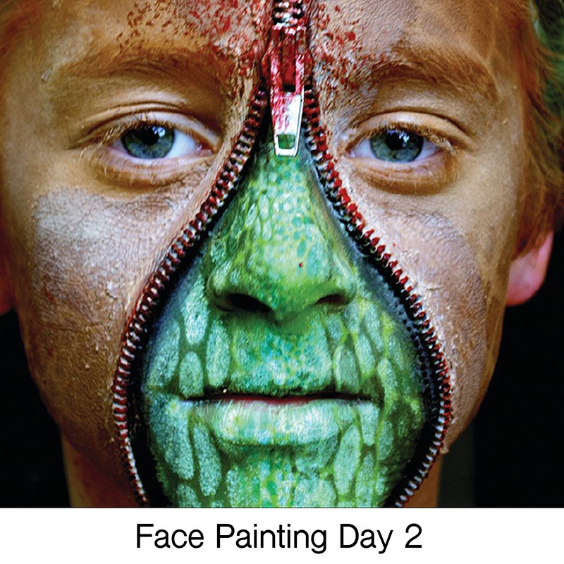 800x800 Face Painting Class Day 2 Skincognito Body Painting - Human Face Painting