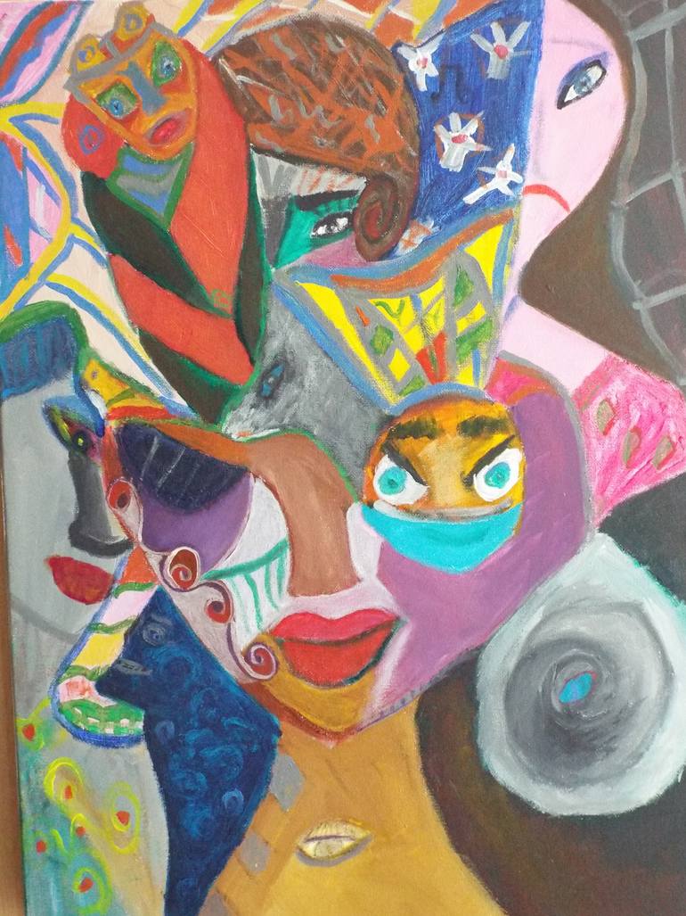 770x1027 Saatchi Art Portrait Of Human Heart Painting By Alina Drugan - Human Heart Painting