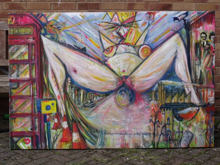 770x578 Saatchi Art Thoughts, Emotions And Obscurities Of The Conscious - Human Painting