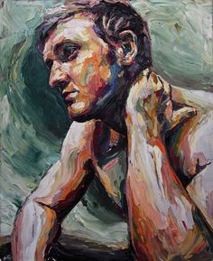 236x289 Self Portrait Via Oskar Kokoschka Self Portraits - Human Painting