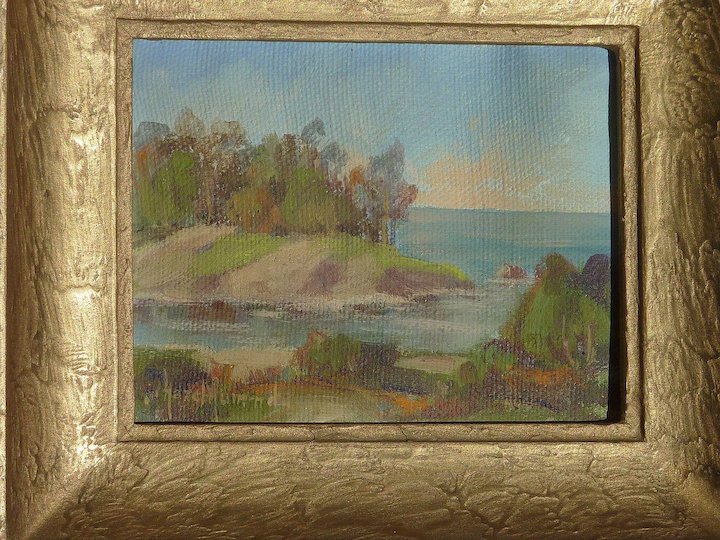 720x540 Hazel L. Hummel (1890 1965) American Listed Artist Small - Hummel Painting