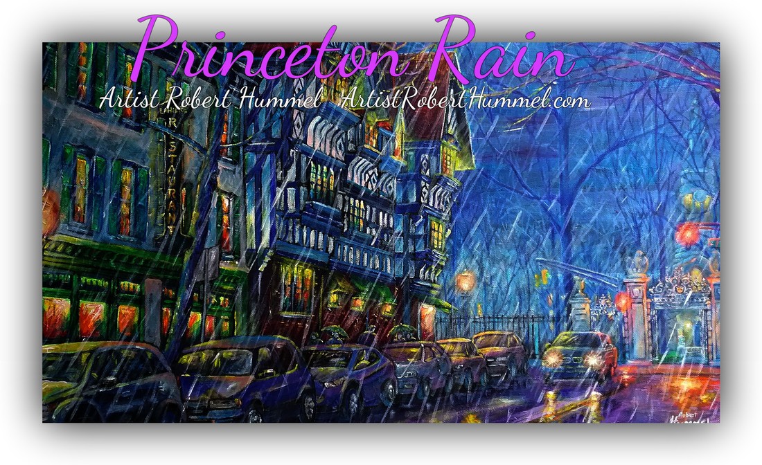 1100x672 Princeton Art Impressions By Artist Robert Hummel - Hummel Painting
