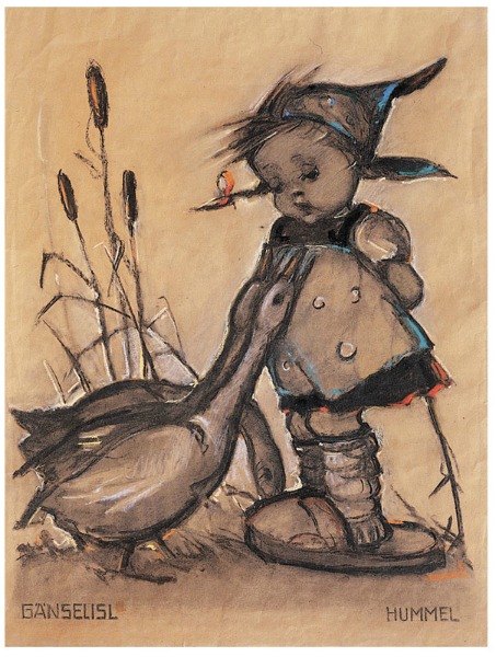 453x600 The M.i. Hummel Story - Hummel Painting