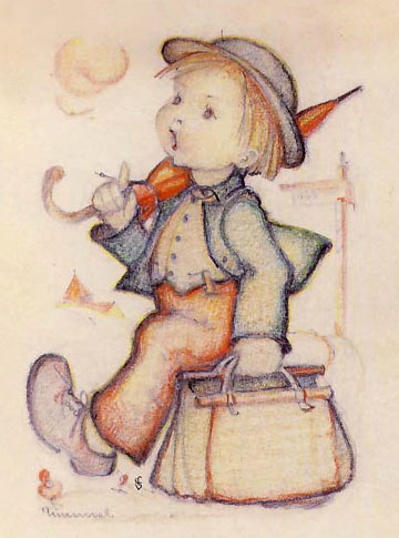 360x485 History Of The Hummel Figurines - Hummel Painting