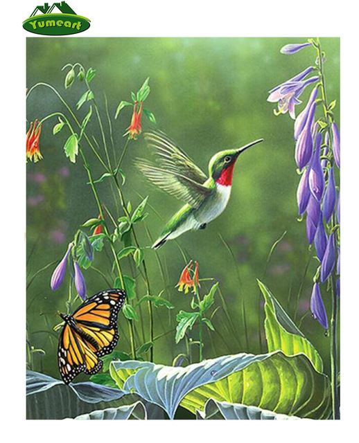 Hummingbird Painting