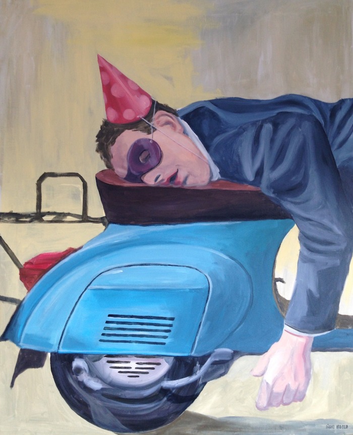 700x864 Humorous Paintings By Otaola - Humorous Painting