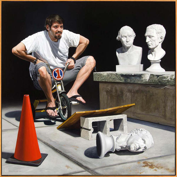 600x600 Humorous Acrylic Paintings Kevin Grass Fine Art - Humorous Painting