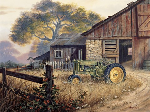 480x360 Deere Country Fine Art Print By Michael Humphries - Humphries Painting