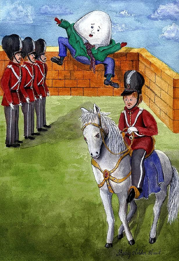 616x900 Humpty Dumpty Painting By Sherry Holder Hunt - Humpty Dumpty Painting