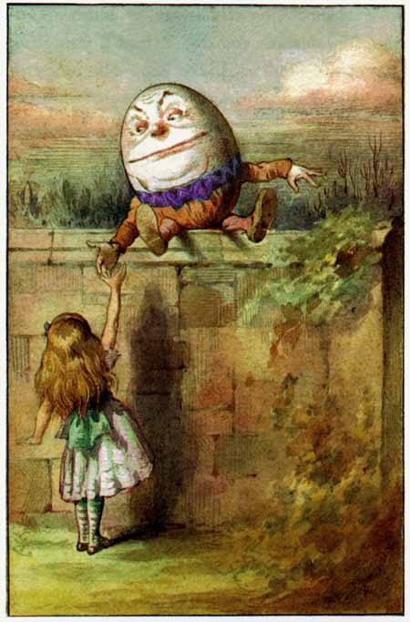 450x683 Humpty Dumpty On The Meaning Of Words. Ten Thousand Places - Humpty Dumpty Painting