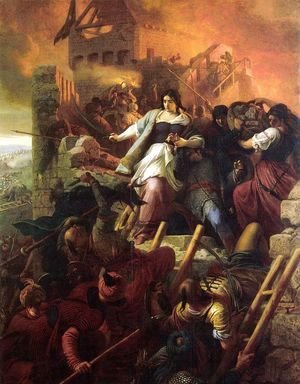 300x384 Famous Paintings In Hungarian National Gallery, Budapest, Hungary - Hungarian Painting