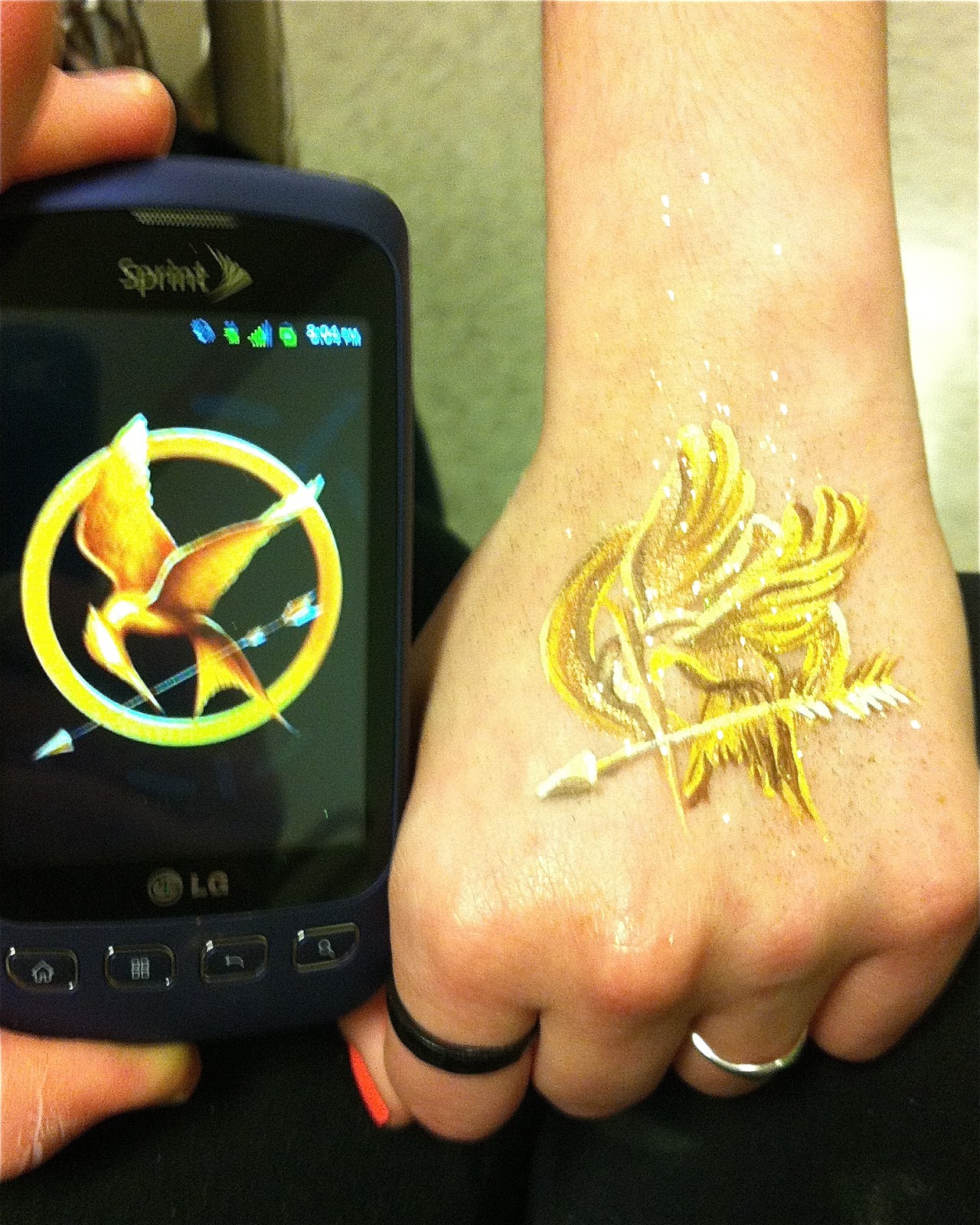 1280x1600 Face Painting Illusions And Balloon Art, Llc Hunger Games Utah - Hunger Games Painting