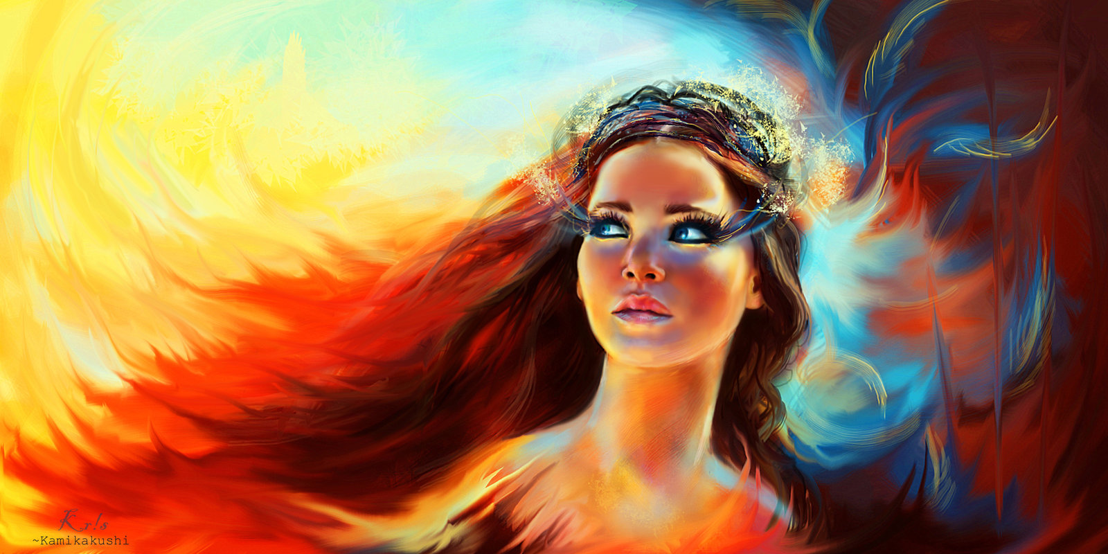 1600x800 Fan Art Friday - Hunger Games Painting