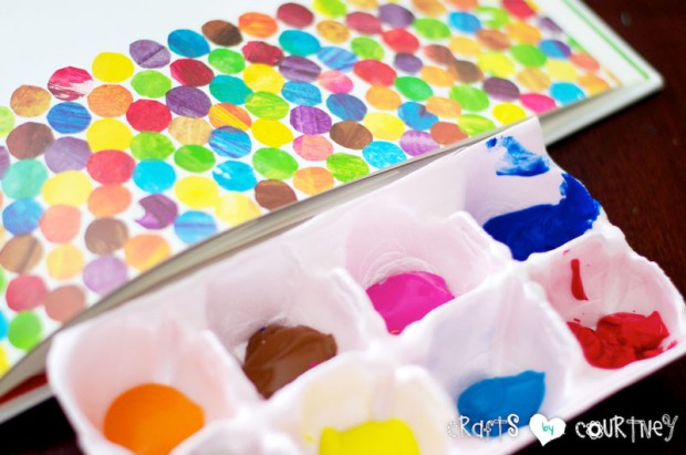 620x411 Make The Very Hungry Caterpillar Inspired Fingerpaint Art - Hungry Caterpillar Painting