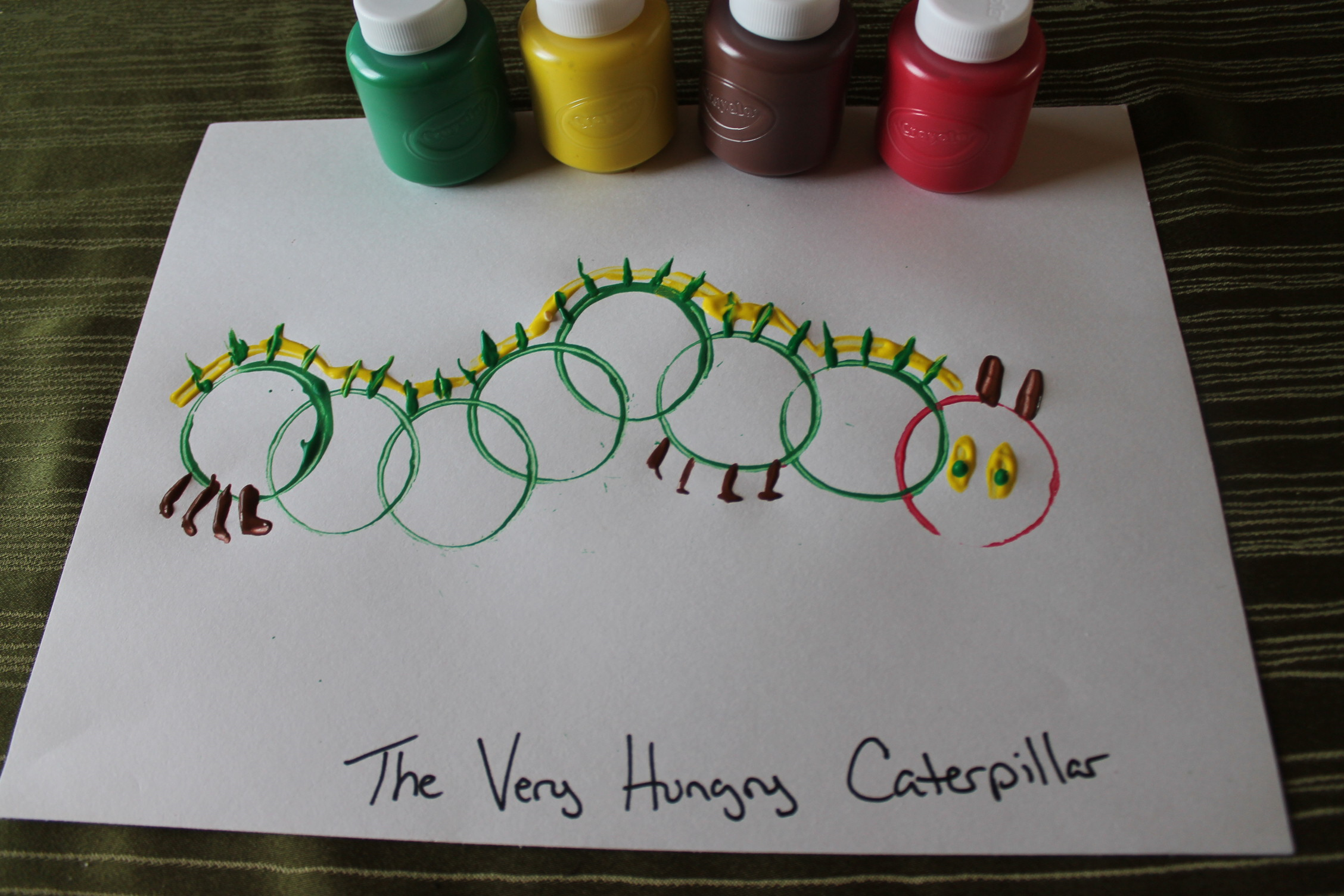 2256x1504 The Very Hungry Caterpillar Craft Momeefriendsli - Hungry Caterpillar Painting