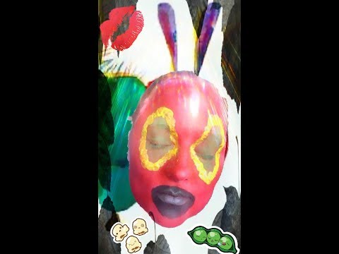 480x360 The Very Hungry Caterpillar Face Tutorial Monster Makeup - Hungry Caterpillar Painting