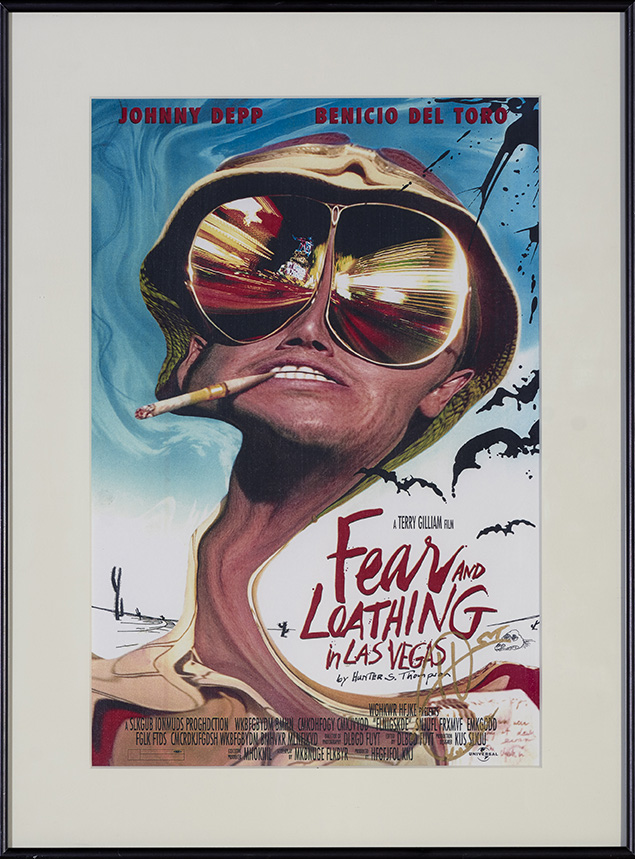 635x859 Fear And Loathing Movie Poster - Hunter S Thompson Painting