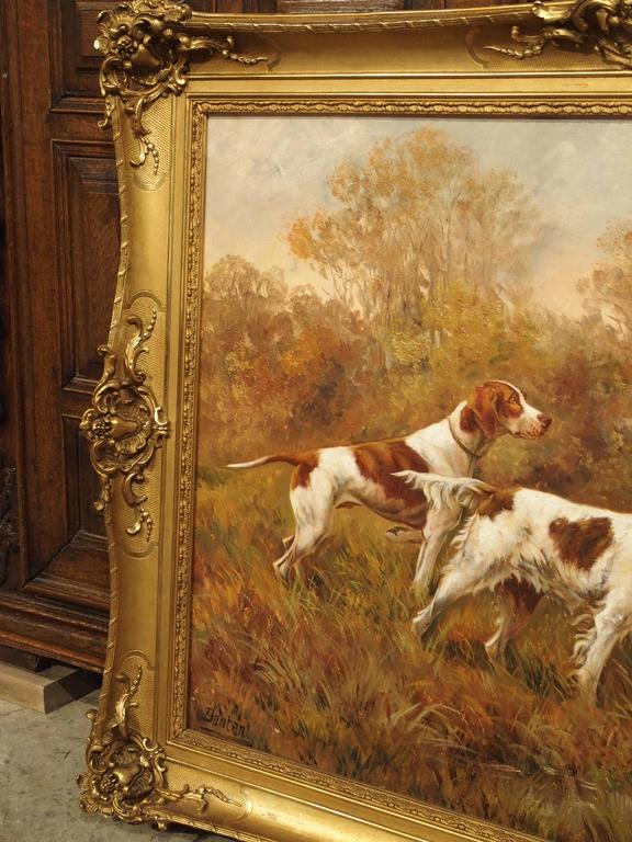 Hunting Dog Painting At PaintingValley.com | Explore Collection Of ...