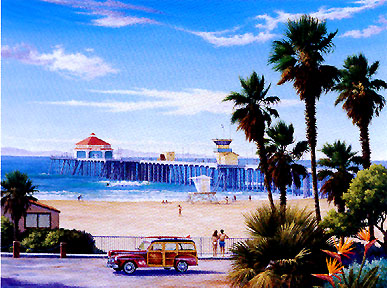 387x288 Huntington Beach Real Estate - Huntington Beach Painting