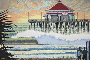 300x199 Huntington Beach Paintings Fine Art America - Huntington Painting