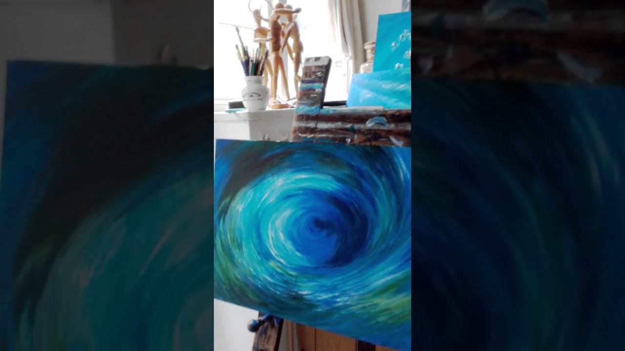 1280x720 Painting Hurricane Irma - Hurricane Painting