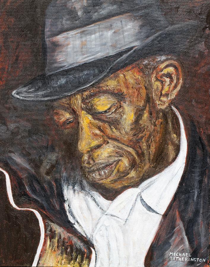 708x900 Mississippi John Hurt Painting By Michael Titherington - Hurt Painting