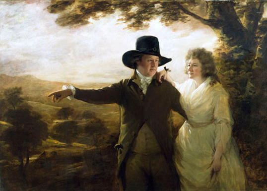 538x385 Diego Velazquez - Husband And Wife Painting