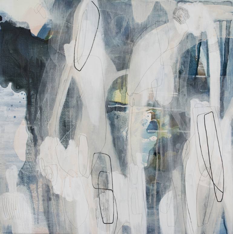 770x774 Saatchi Art 0929174 Painting By Cat Huss - Huss Painting