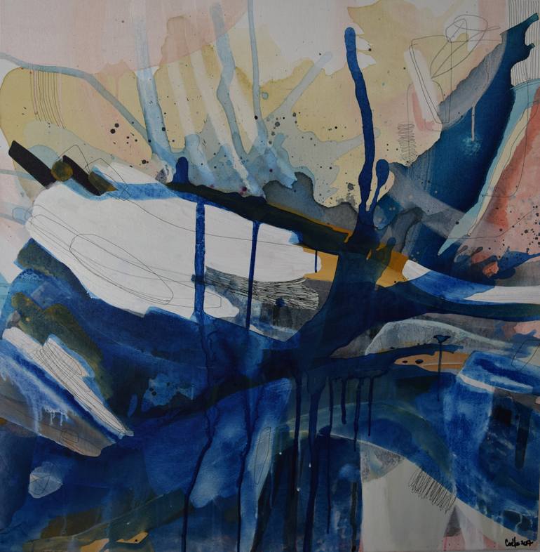 770x786 Saatchi Art 1022171 Painting By Cat Huss - Huss Painting