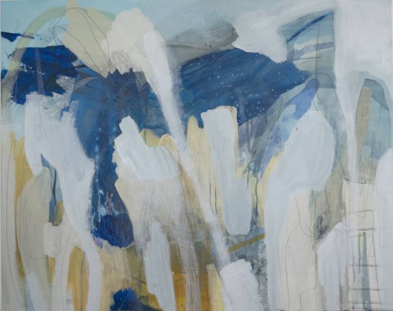770x611 Saatchi Art Total Immersion Painting By Cat Huss - Huss Painting
