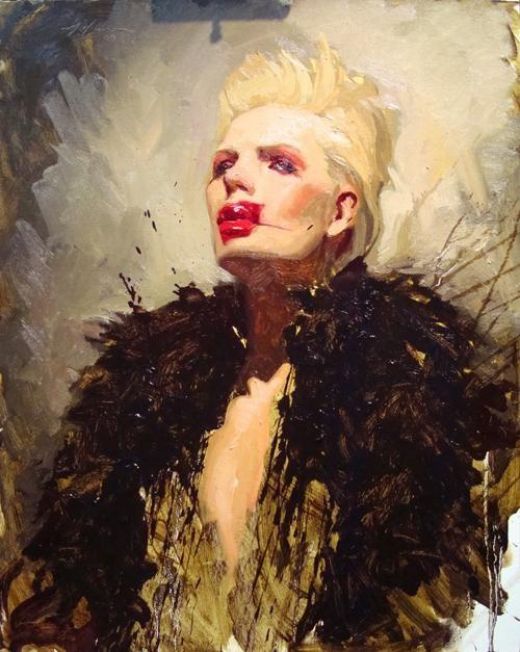 520x652 Michael Hussar Last Rites Gallery - Hussar Painting