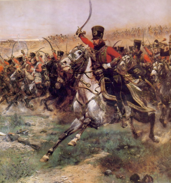 599x640 Wip - Hussar Painting