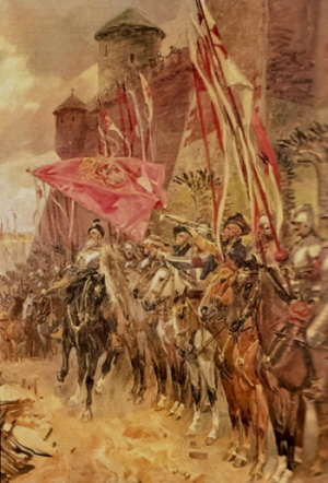 300x442 Courtly Lives - Hussar Painting