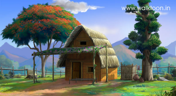 600x330 Walktoon Digital Painting - Hut Painting