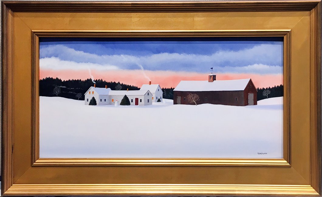 1060x651 Original Oil Painting By Marielouise Hutchinson - Hutchinson Painting