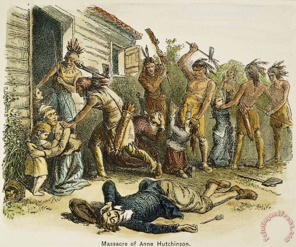 960x800 Others Anne Hutchinson (1591 1643) Painting - Hutchinson Painting