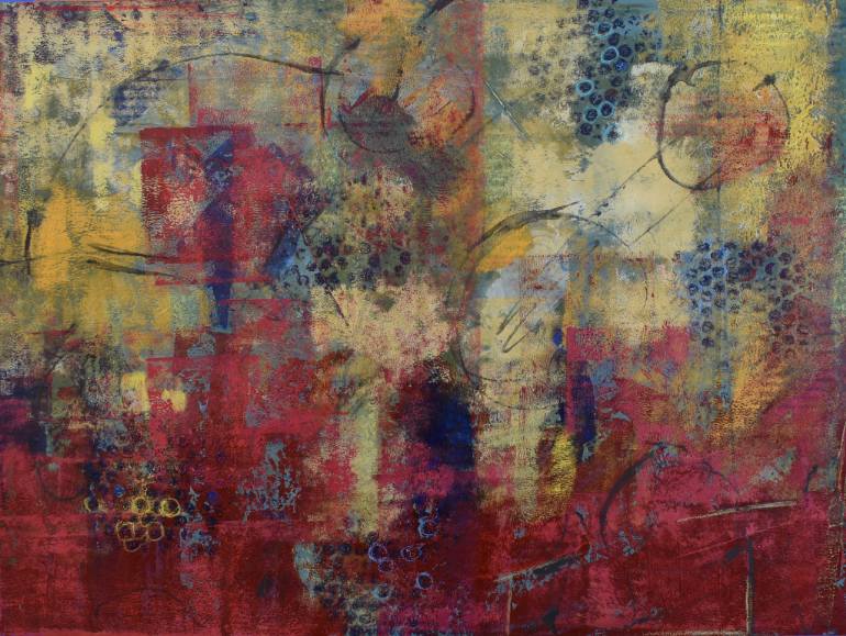770x579 Saatchi Art Red Ground Painting By Kelly Hutchinson - Hutchinson Painting