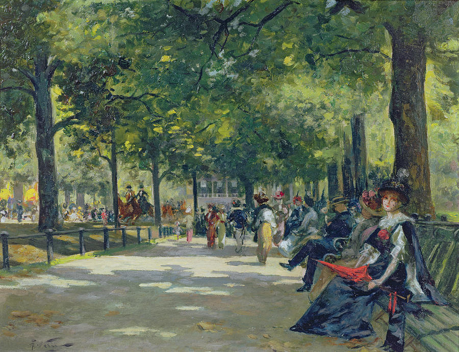 900x691 Hyde Park - Hyde Park Painting