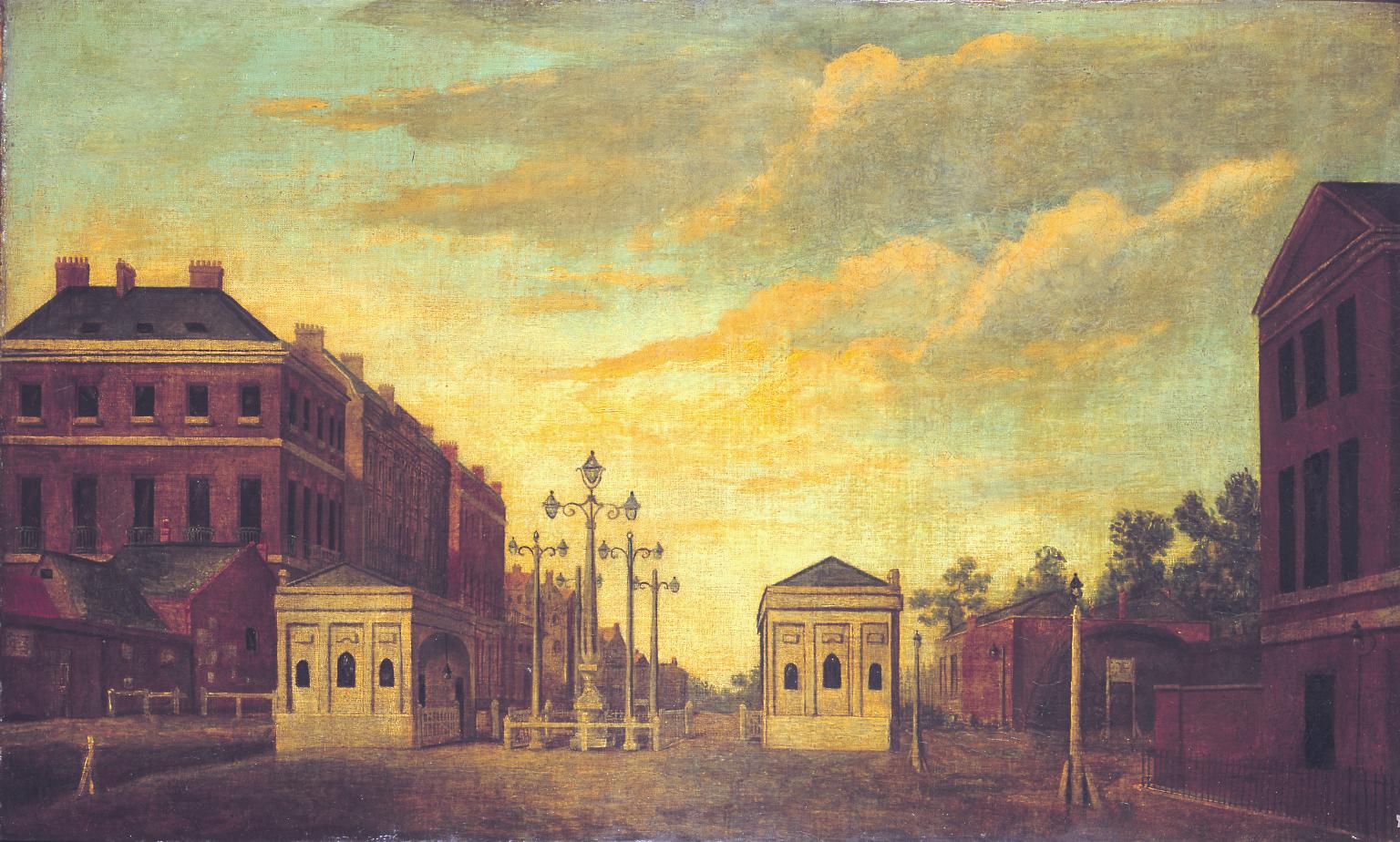 1536x924 Hyde Park Corner', Unknown Artist, Britain, C.1790 Tate - Hyde Park Painting